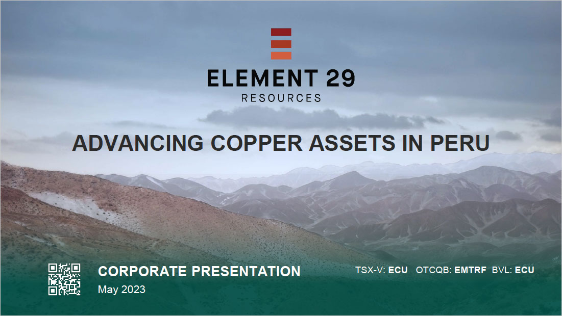 Corporate Presentation - May 2023